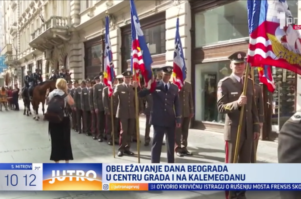 Beograđani obeležavaju Dan Beograda: Svečana povorka u Knez Mihajlovoj VIDEO