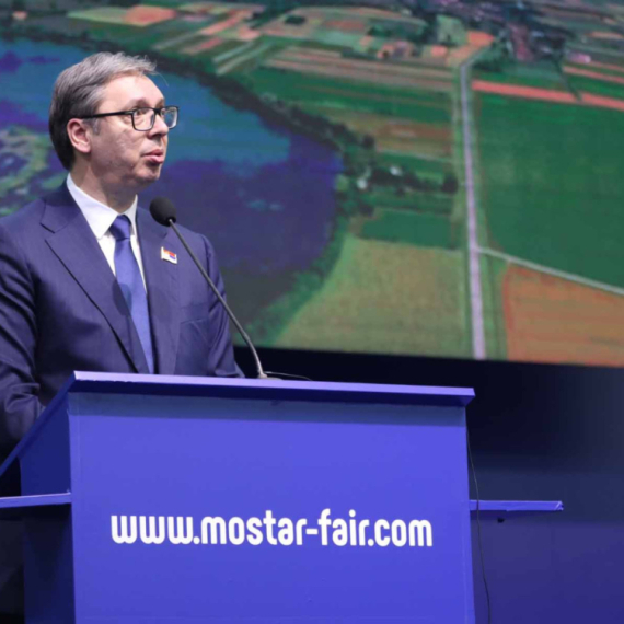 Vučić na Sajmu privrede u Mostaru: "Strašno važno tržište" VIDEO