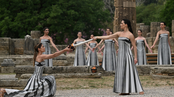 U drevnoj Olimpiji upaljen olimpijski plamen – ali nije sve bilo antički