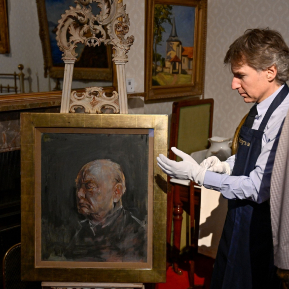 Čerčilov portret biće prodat na aukciji