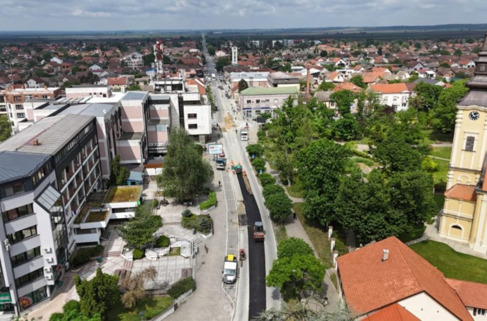 Nastavak radova na sanaciji kolovoza u Šidu