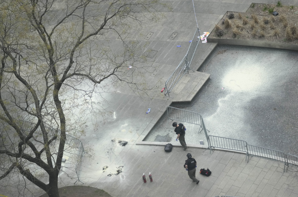 Užas na Menhetnu: Muškarac se zapalio ispred suda u kome se sudi Trampu