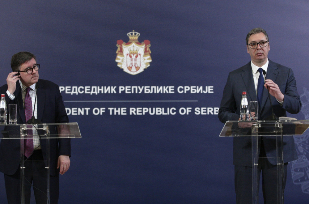 Vučić nakon razgovora sa O'Brajanom: "Oko KiM smo u malo čemu saglasni"