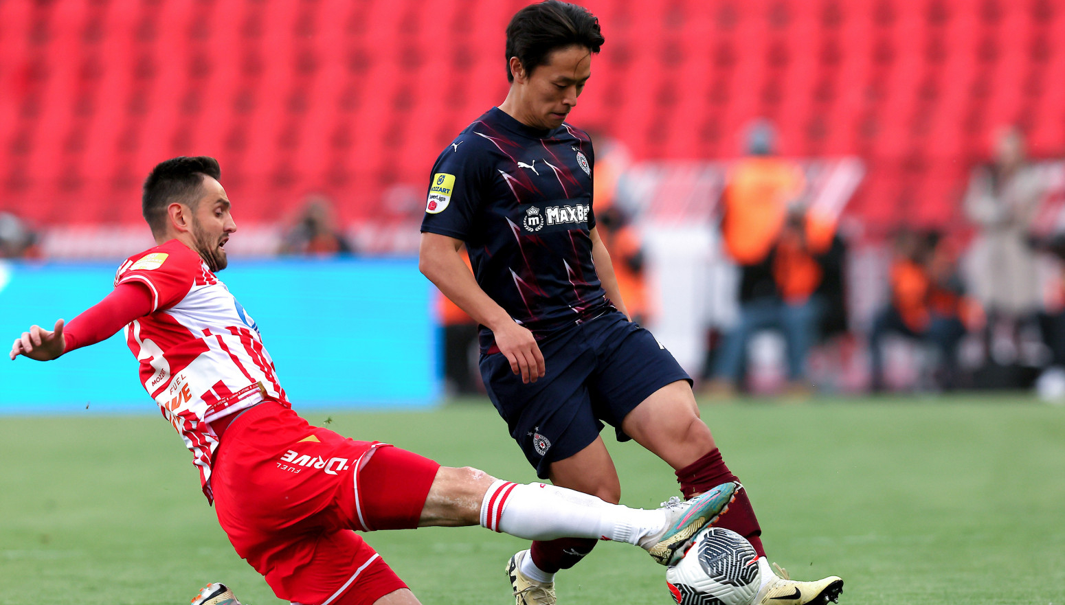 Sreća uz Zvezdu, Goh pogodio stativu VIDEO