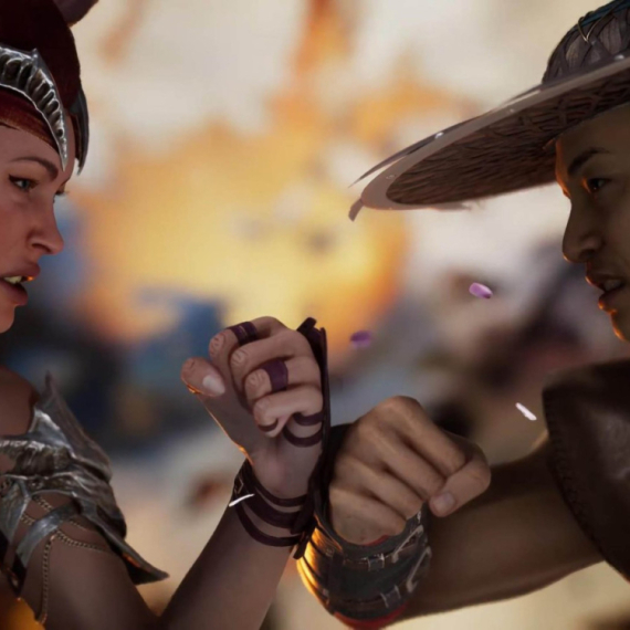 Osvojila Mortal Kombat turnir, držala novorođenče dok igra FOTO