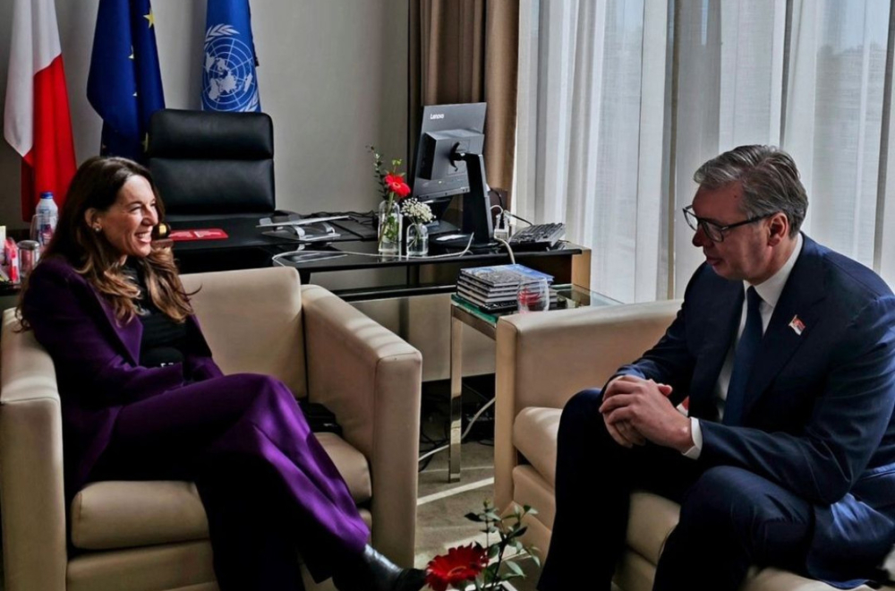 Vučić se sastao sa predsedavajućom SB Vanesom Frejzir
