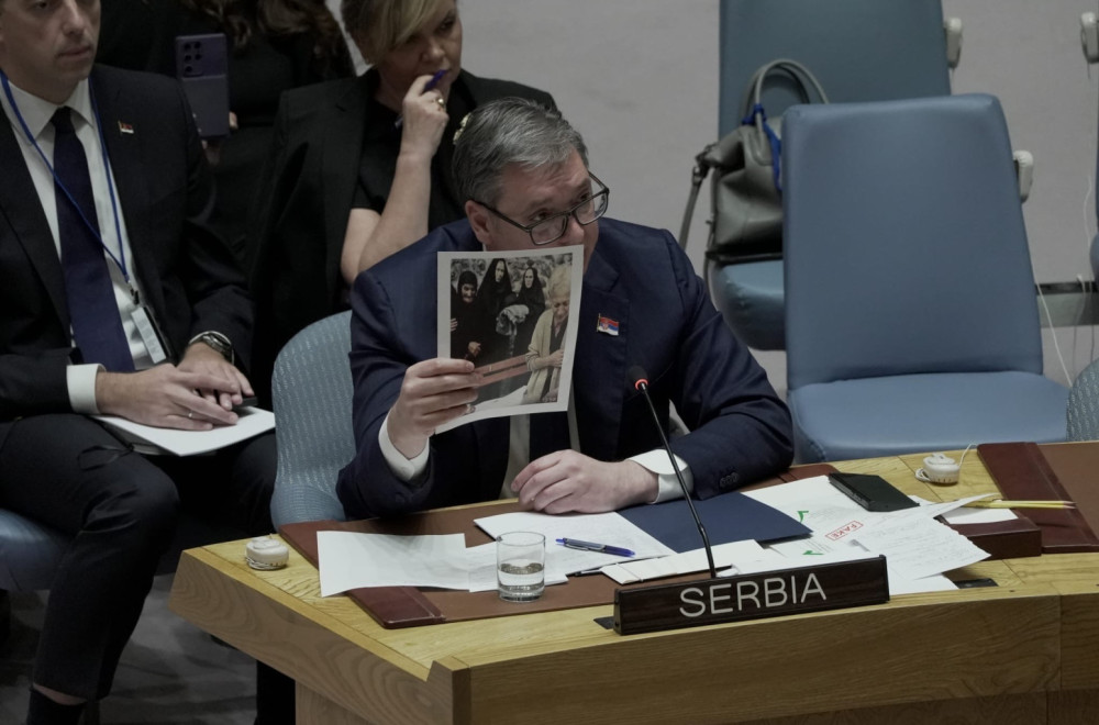 Scandal at the UN Security Council Session: Vjosa brought raped women; Vucic responded sharply PHOTO