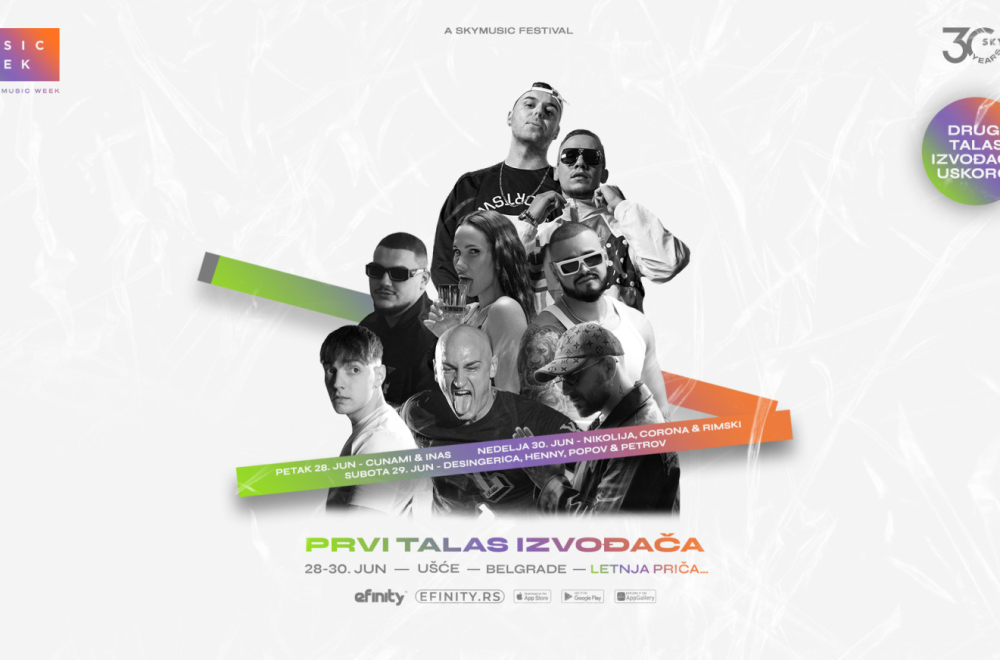 Belgrade Music Week objavio prvi talas izvođača, u prodaji Early bird ulaznice