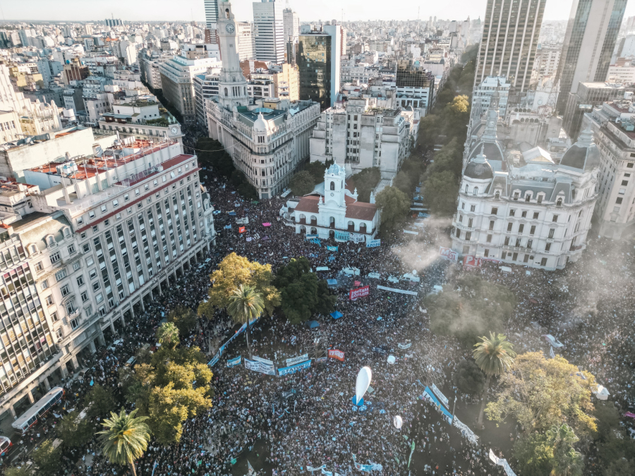 Milej izazvao haos u Argentini FOTO/VIDEO