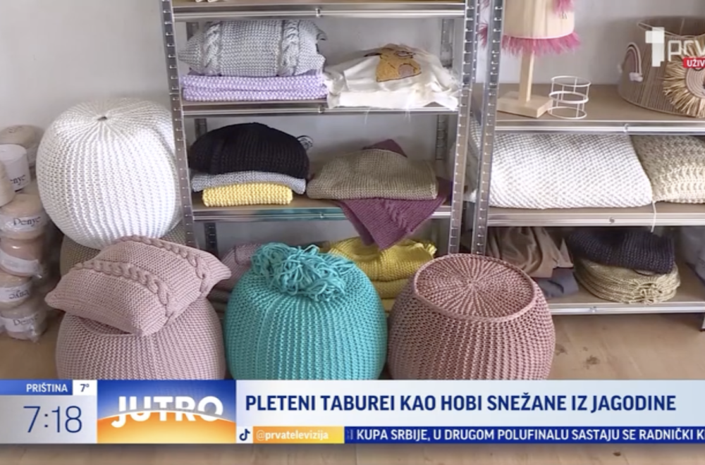 Kreativan i praktičan hobi Snežane iz Jagodine VIDEO