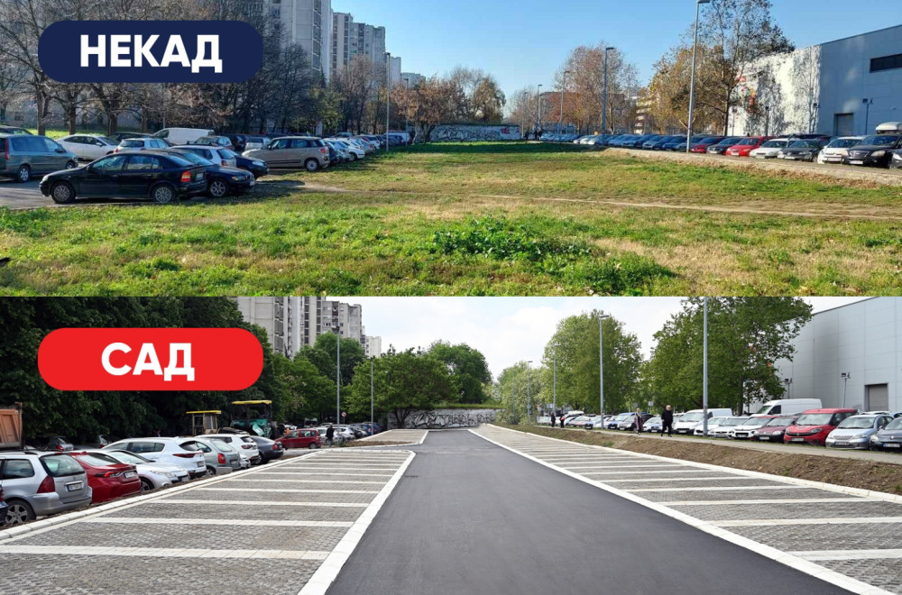 Završeno novih sto parking mesta u Beogradu; Šapić: Do kraja godine biće ih 510 FOTO