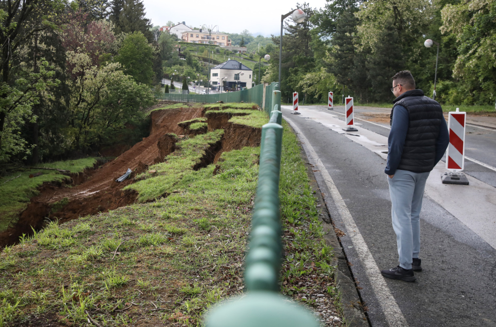 Zagreb: Nova aktivacija klizišta na Pantovčaku