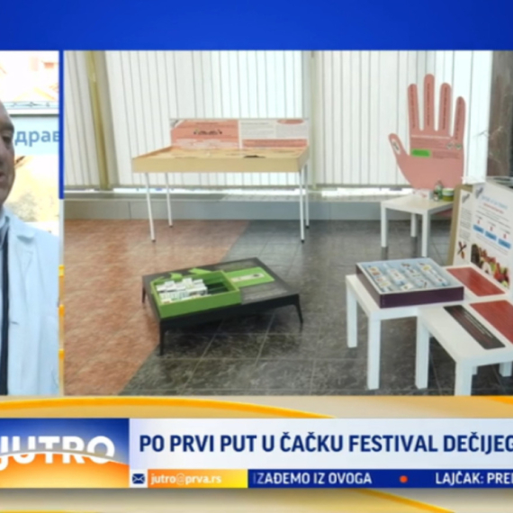 Po prvi put u Čačku Festival dečijeg zdravlja VIDEO