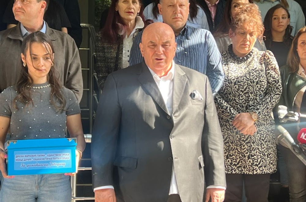 Koalicija Jedinstvene Srbije i Socijalističke partije Srbije prva predala listu za lokalne izbore u Jagodini