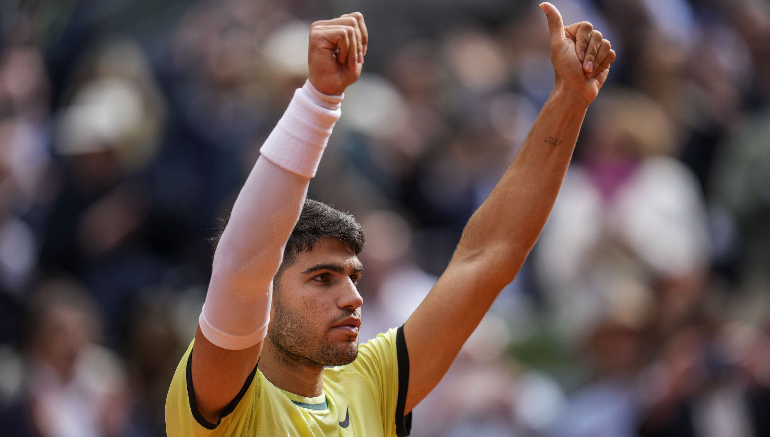 Alkaras: Ruka je u redu, nadam se da sve kreće na bolje