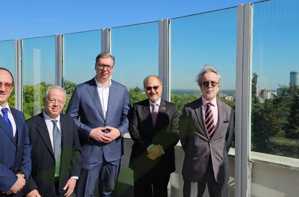 Vučić hosted ambassadors of South American countries PHOTO