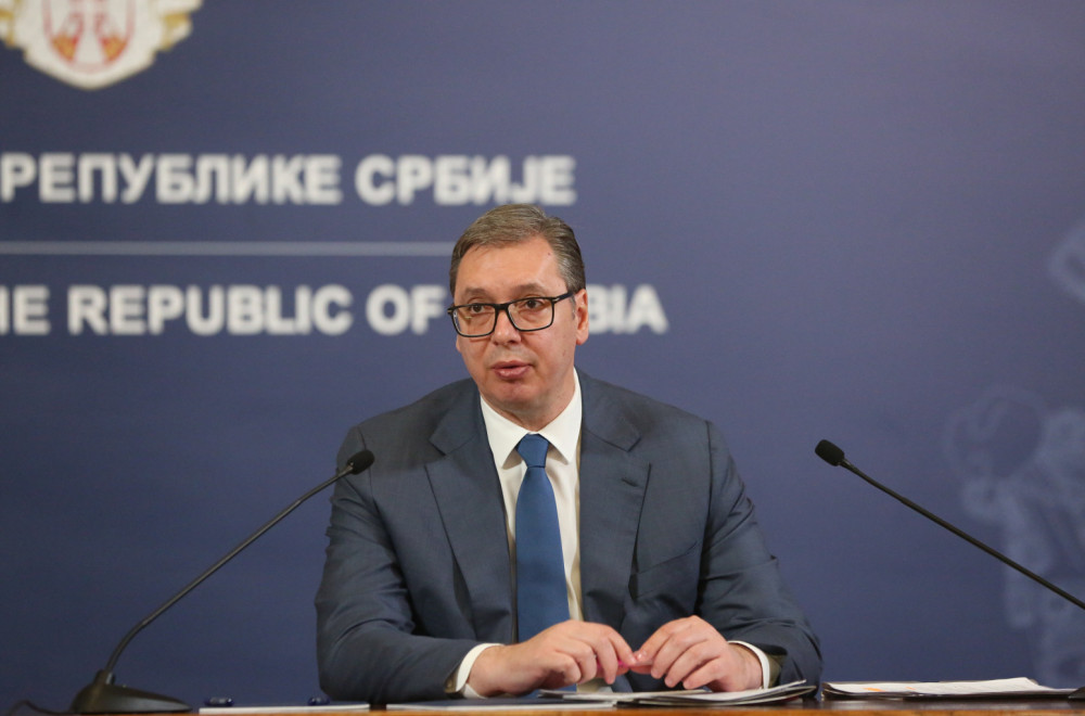 Vučić said: "We will fight firmly, because Serbia is sacred to us"
