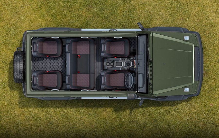 Sirotinjska G-klasa: Force Gurkha je terenac iz Indije sa 3 reda sedišta FOTO/VIDEO