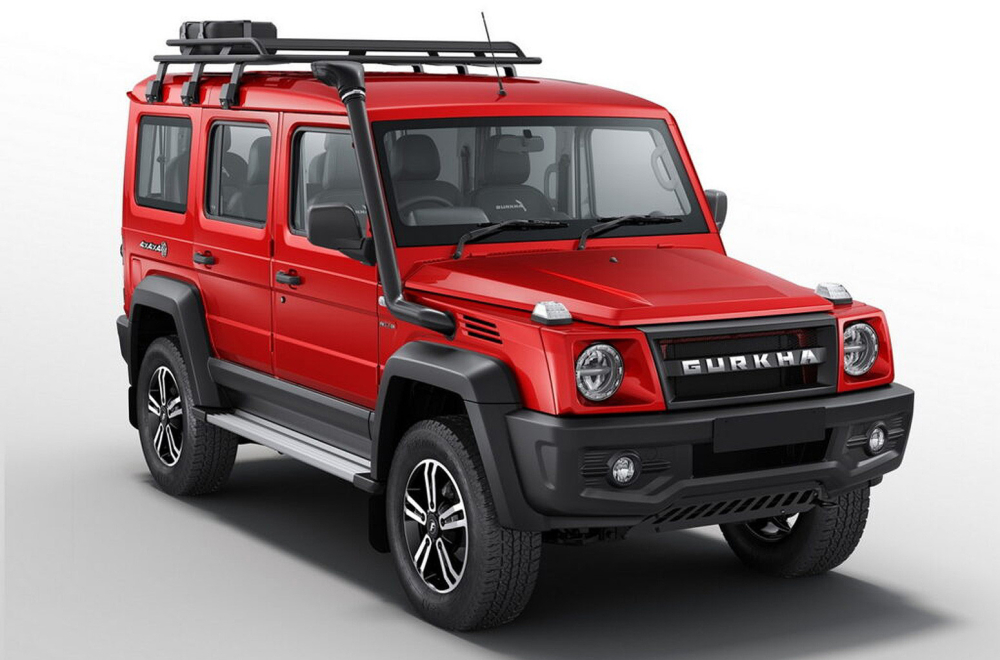 "Sirotinjska G-klasa": Force Gurkha je terenac iz Indije sa 3 reda sedišta FOTO/VIDEO
