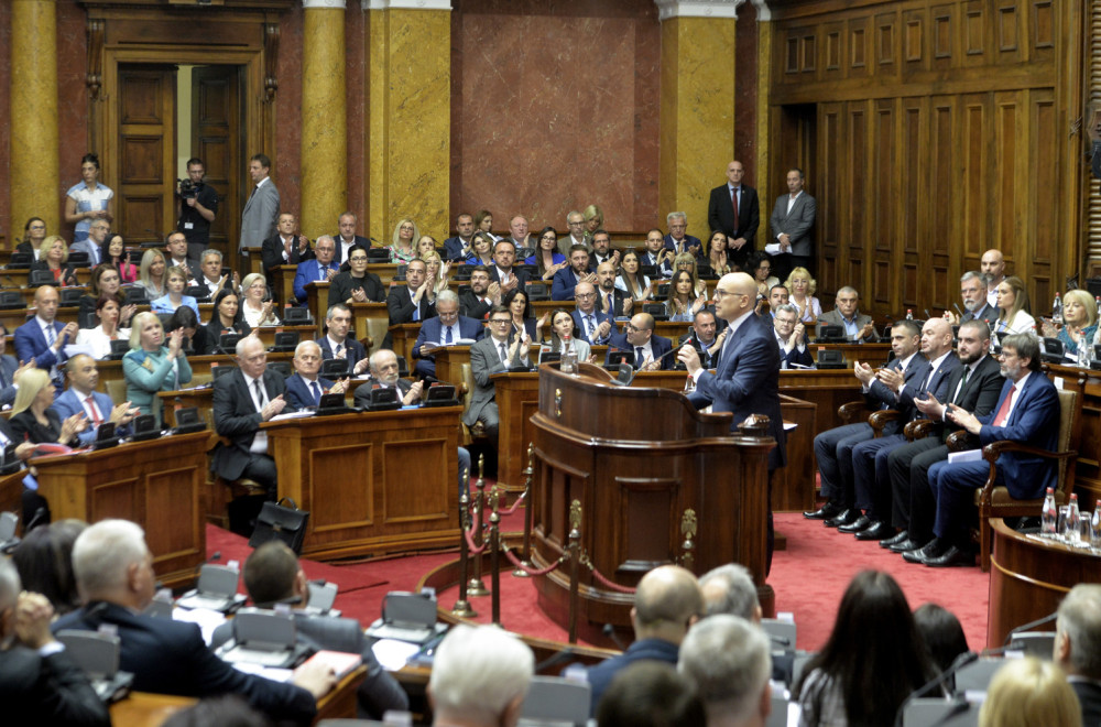 Assembly session on the election of a new government; Vucevic presented an exposé PHOTO/VIDEO
