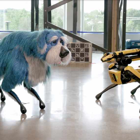 Robopas dobio krzno VIDEO