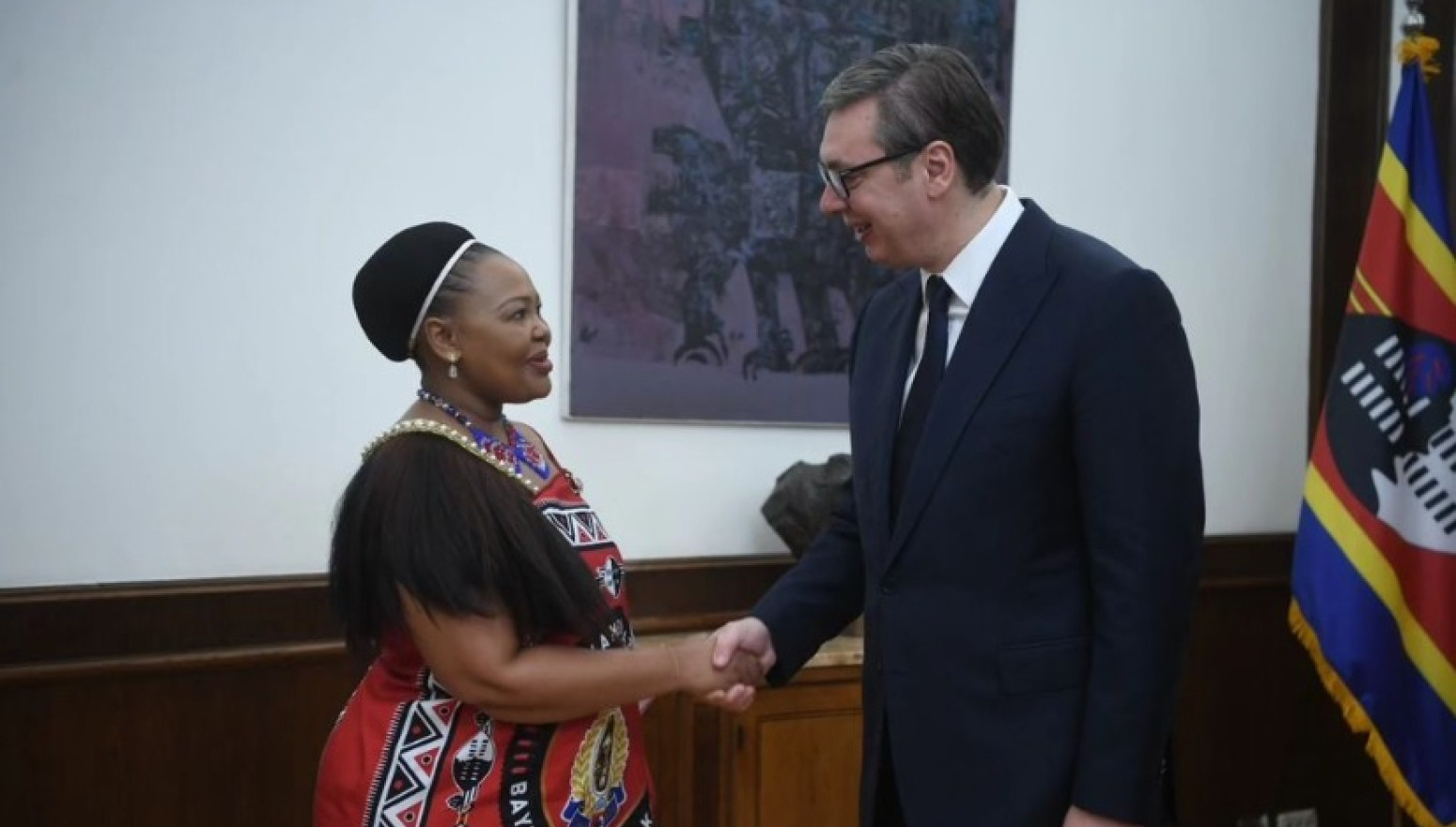 Vučić sa Šakantu: Zahvalio sam Kraljevini Esvatini na principijelnoj poziciji o nepriznavanju tzv. Kosova FOTO