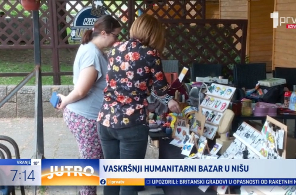 Potrebna pomoć za troje dece iz Niša: Organizovan Uskršnji humanitarni bazar VIDEO