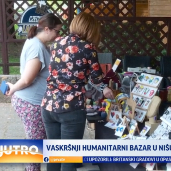 Potrebna pomoć za troje dece iz Niša: Organizovan Uskršnji humanitarni bazar VIDEO