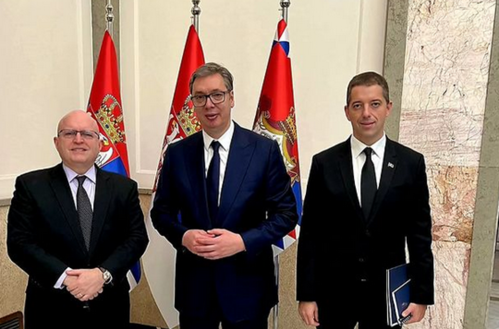 Vučić sa Rikerom o EXPO 27 i ekonomskom napretku Srbije FOTO