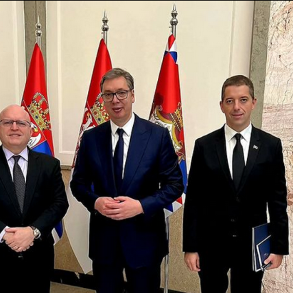Vučić sa Rikerom o EXPO 27 i ekonomskom napretku Srbije FOTO