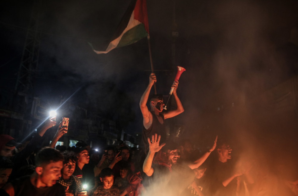 Slavlje u Gazi: Stanovnici proslavljaju prekid vatre VIDEO