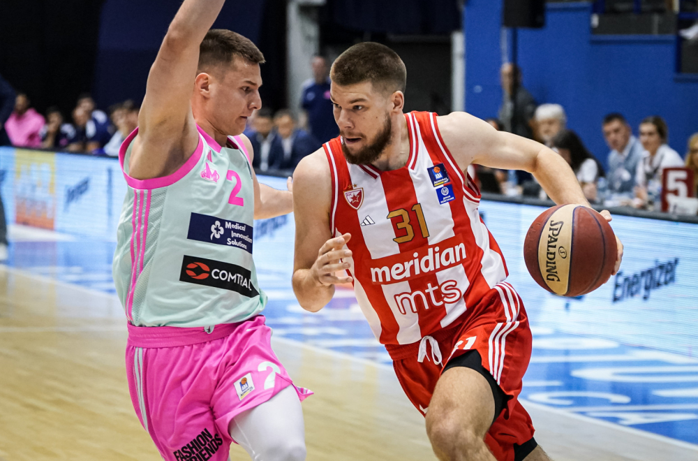 Zvezda rutinski sa Megom – Gedraitis i Gilespi odveli crveno-bele u finale VIDEO