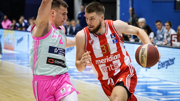 Zvezda rutinski sa Megom – Gedraitis i Gilespi odveli crveno-bele u finale VIDEO