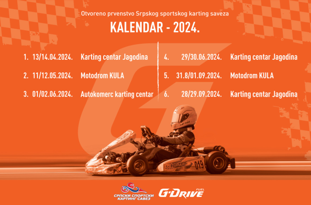 Doživite G-Drive #takomoćno karting iskustvo – Čekamo te na drugoj trci karting šampionata!