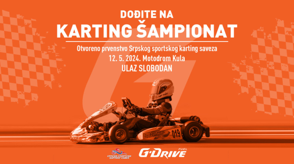 Doživite G-Drive #takomoćno karting iskustvo – Čekamo te na drugoj trci karting šampionata!