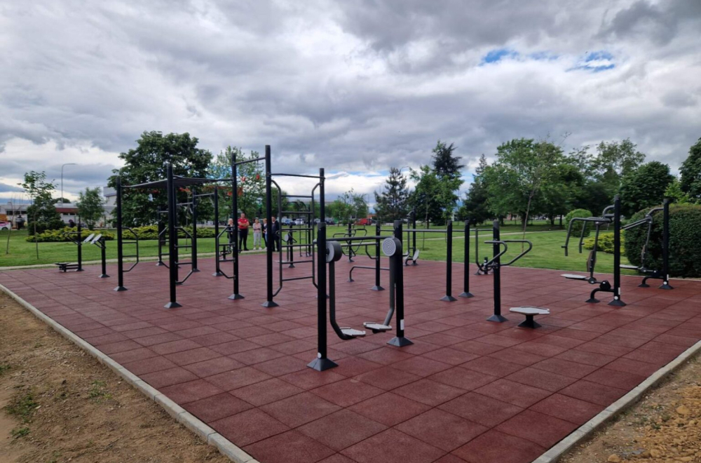 Leskovac dobio još jedno mesto za rekreaciju i vežbanje FOTO