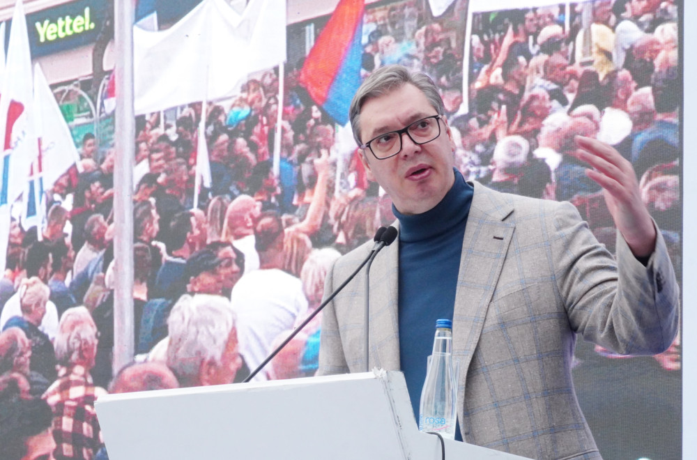 Vučić u Lazarevcu: Veoma teško će povrediti Srbiju, sačuvaćemo obraz FOTO/VIDEO