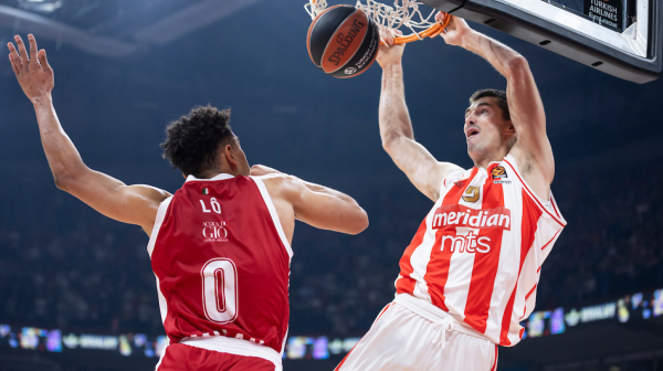 Mitrović u konkurenciji za najbolje zakucavanje Evrolige