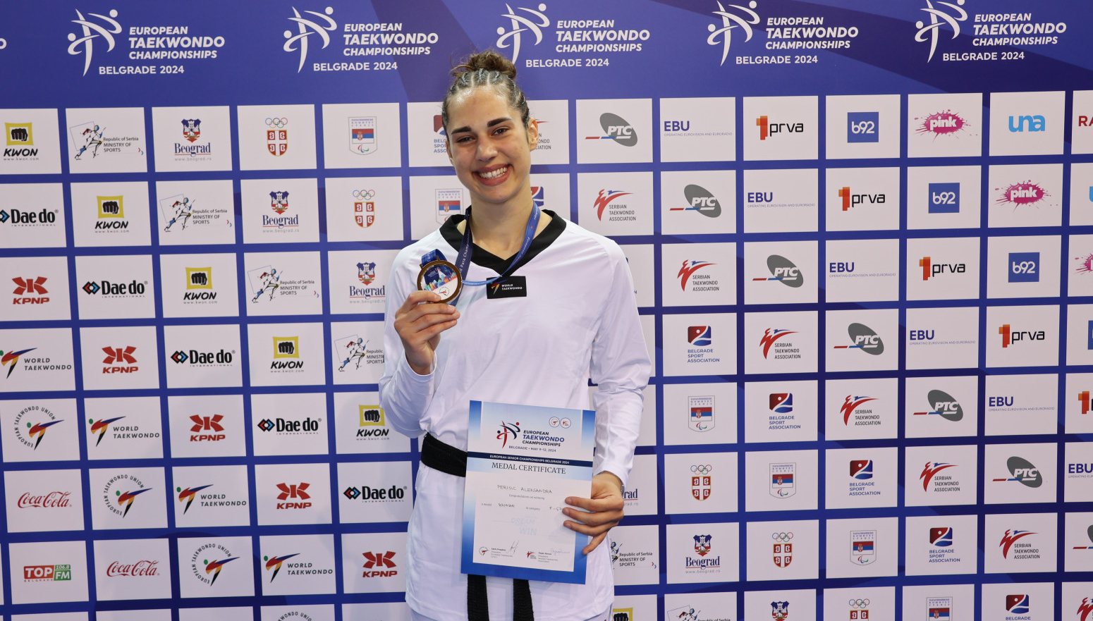 Perišić osvojila bronzanu medalju na Evropskom prvenstvu u tekvondu