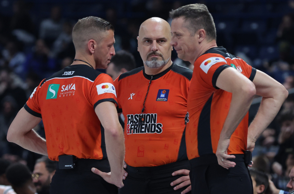 Čudan kriterijum ABA lige: Priznali grešku sudija, pa ih delegirali za finale
