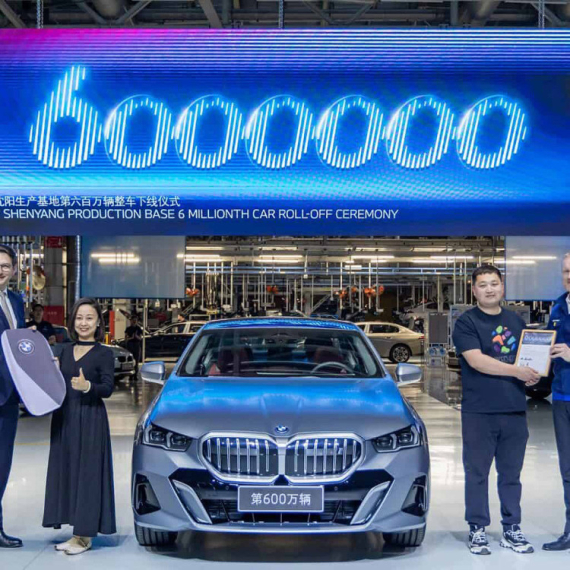 BMW napravio šest miliona automobila u Kini