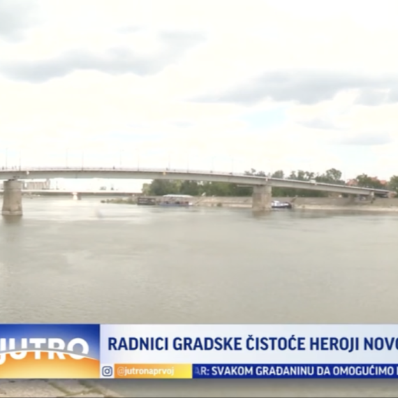 Radnici "Gradske čistoće" heroji Novog Sada VIDEO