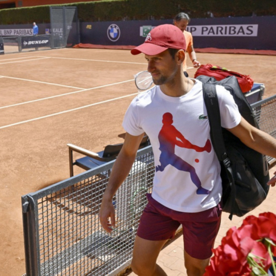 Velika zainteresovanost za Đokovićev trening