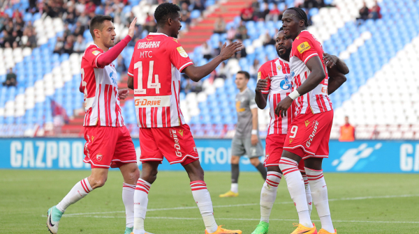 Trijumf Zvezde u goleadi – Šerif nastavio seriju