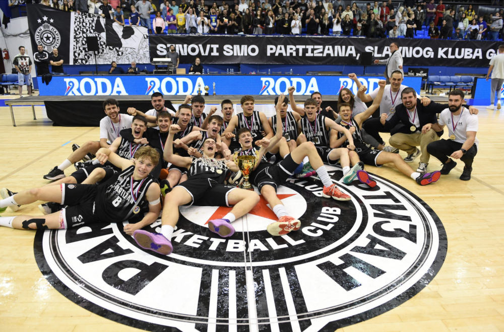 Partizanovi kadeti prvaci Srbije – sin Predraga Danilovića tuguje