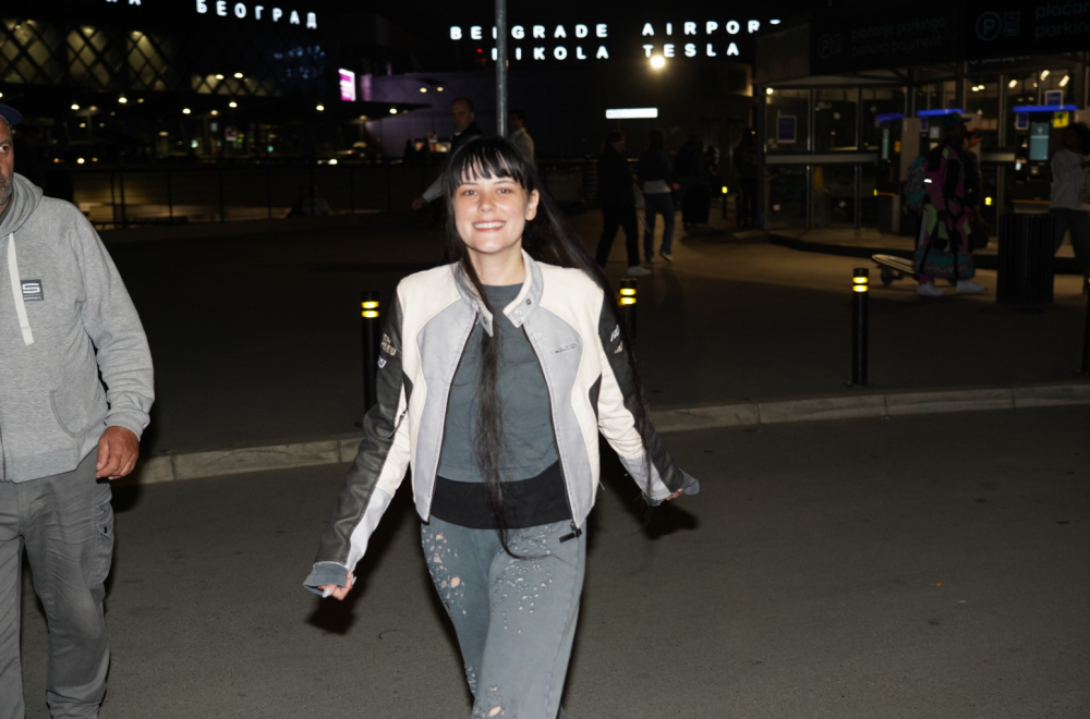 Teya Dora stigla u Beograd: Sumirala utiske sa Evrovizije pa spomenula i Hrvatsku FOTO