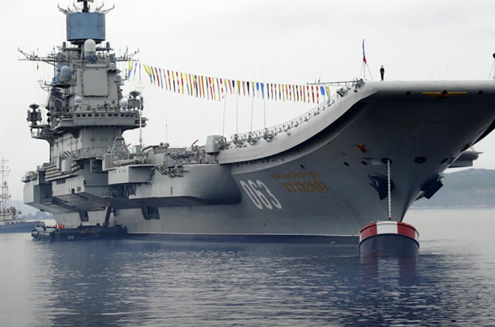 До свидания, "Admiralе Kuznjecov", ideš u gvožđe