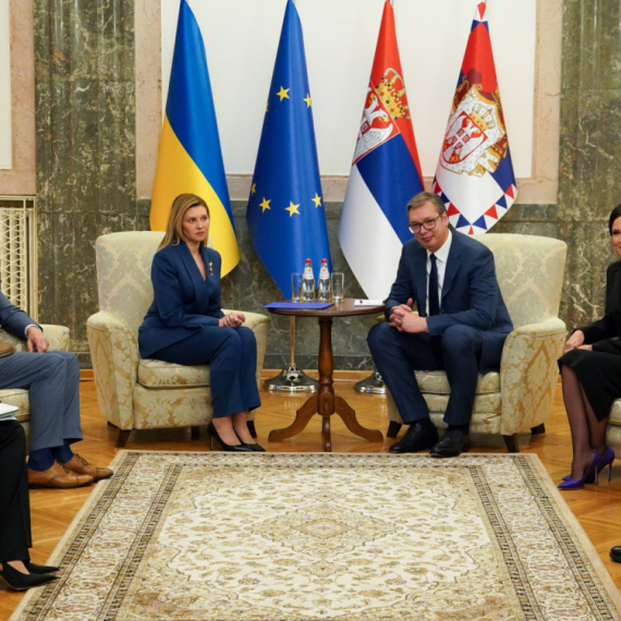 Vučić se sastao sa Olenom Zelenskom: Razgovarali smo o kulturnim vezama između naših naroda FOTO