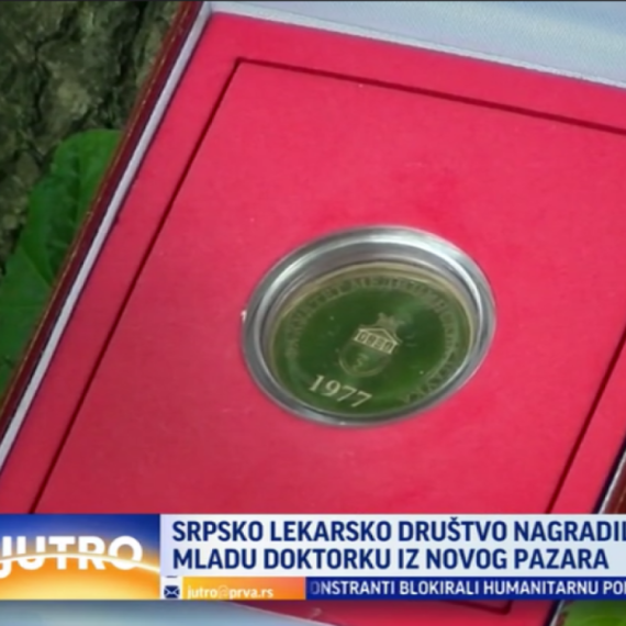 Mlada doktorka iz Novog Pazara dobila prestižnu nagradu VIDEO