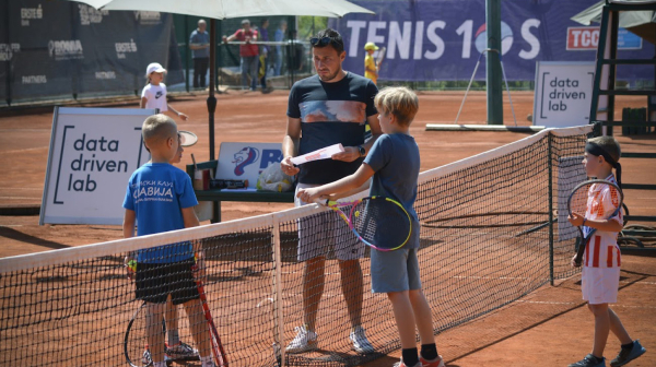 Festival dečijeg tenisa održan na terenima Zvezde